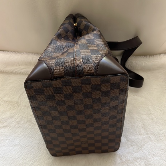 Auth LOUIS VUITTON Hampstead PM  Ebene Damier Unclear Handbag - Picture 5 of 14